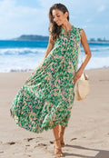 VESTIDO PLAYERO VERDE